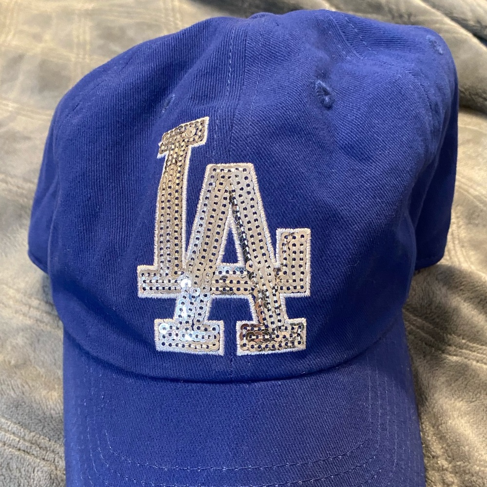 PINK/ Victoria’s Secret Dodger sequin hat